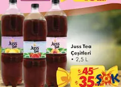 JUSS TEA SOĞUK ÇAY ÇEŞİTLERİ 2,5 L
